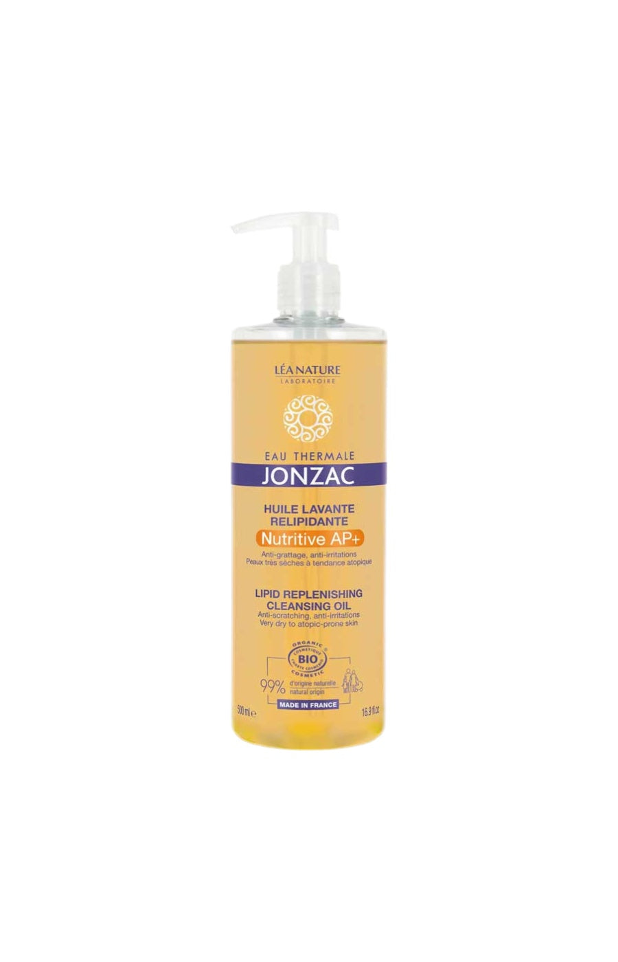 Huile lavante relipidante bio - Nutritive AP+ - Corps - 500 ml