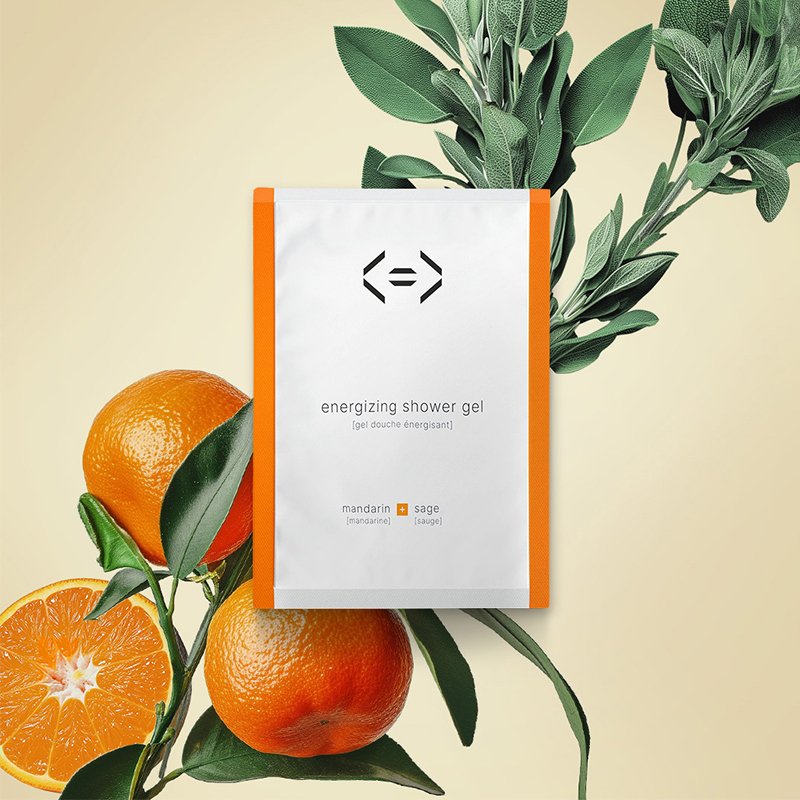 Gel douche en poudre - Mandarine & sauge - 25 g