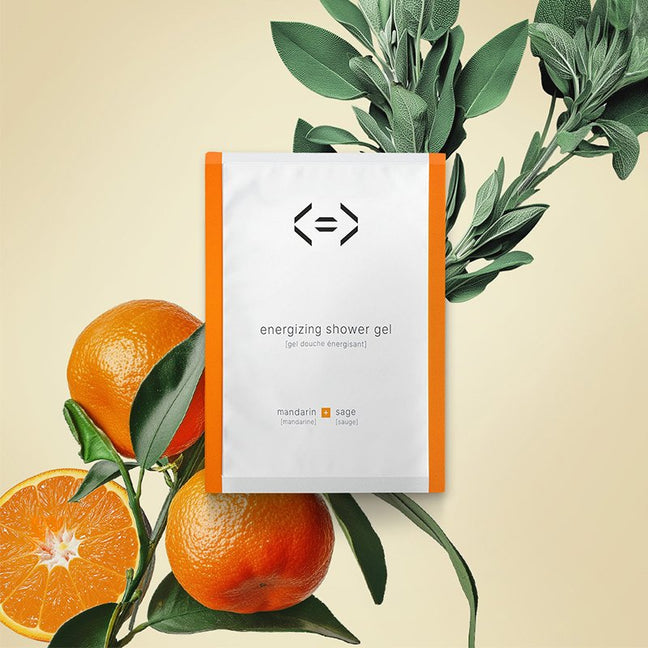 Gel douche en poudre - Mandarine & sauge - 25 g