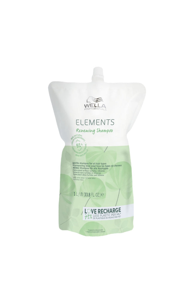 Recharge shampoing apaisant - Elements - Cheveux secs & délicats - 1 L
