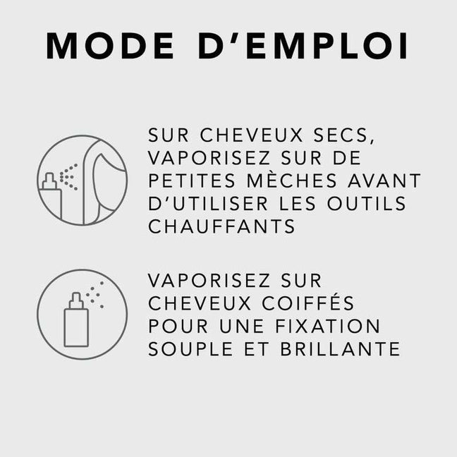 Laque brillance thermoprotectrice - Shine Define - Cheveux - 200 ml