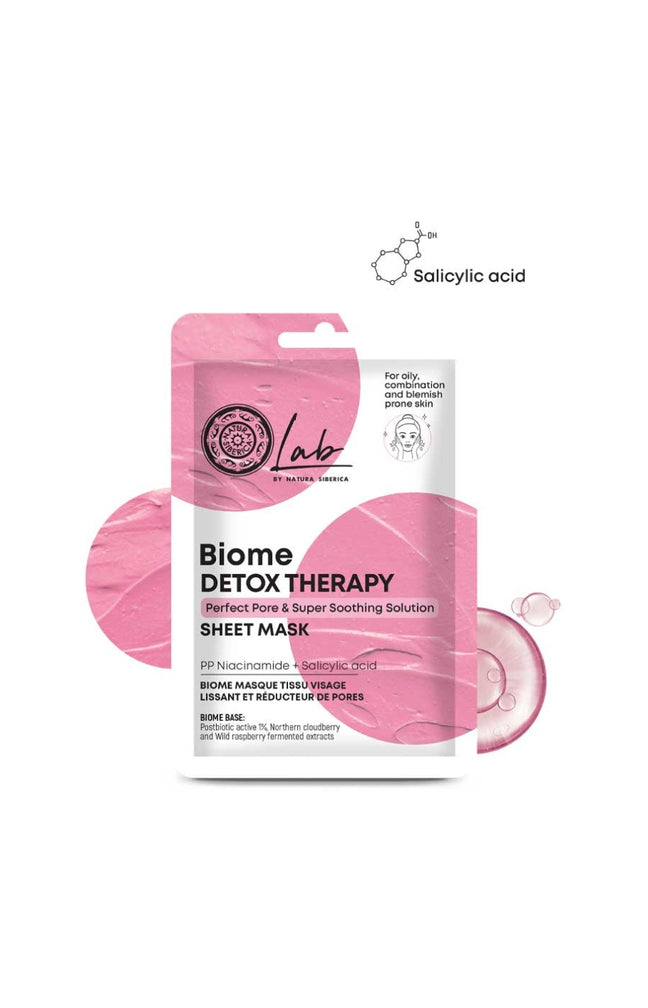 Masque tissu détoxifiant anti-imperfections - Niacinamide & acide salicylique