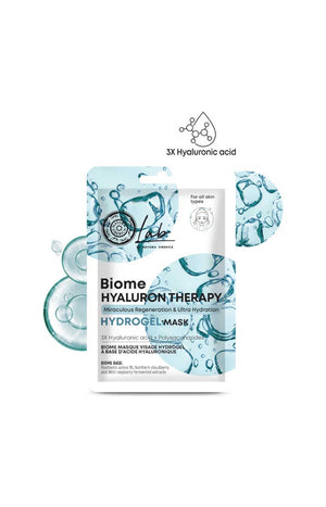 Masque tissu régénérant & nourrissant - Acide hyaluronique & postbiotiques