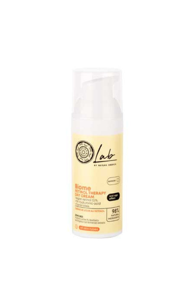 Crème de jour anti-âge - Rétinol vegan, acide hyaluronique & postbiotiques