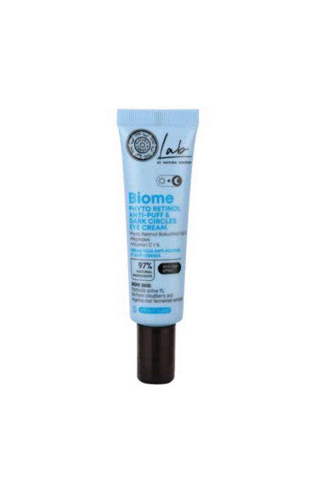 Crème contour des yeux anti-cernes & anti-poches - Rétinol vegan, peptides & vitamine C