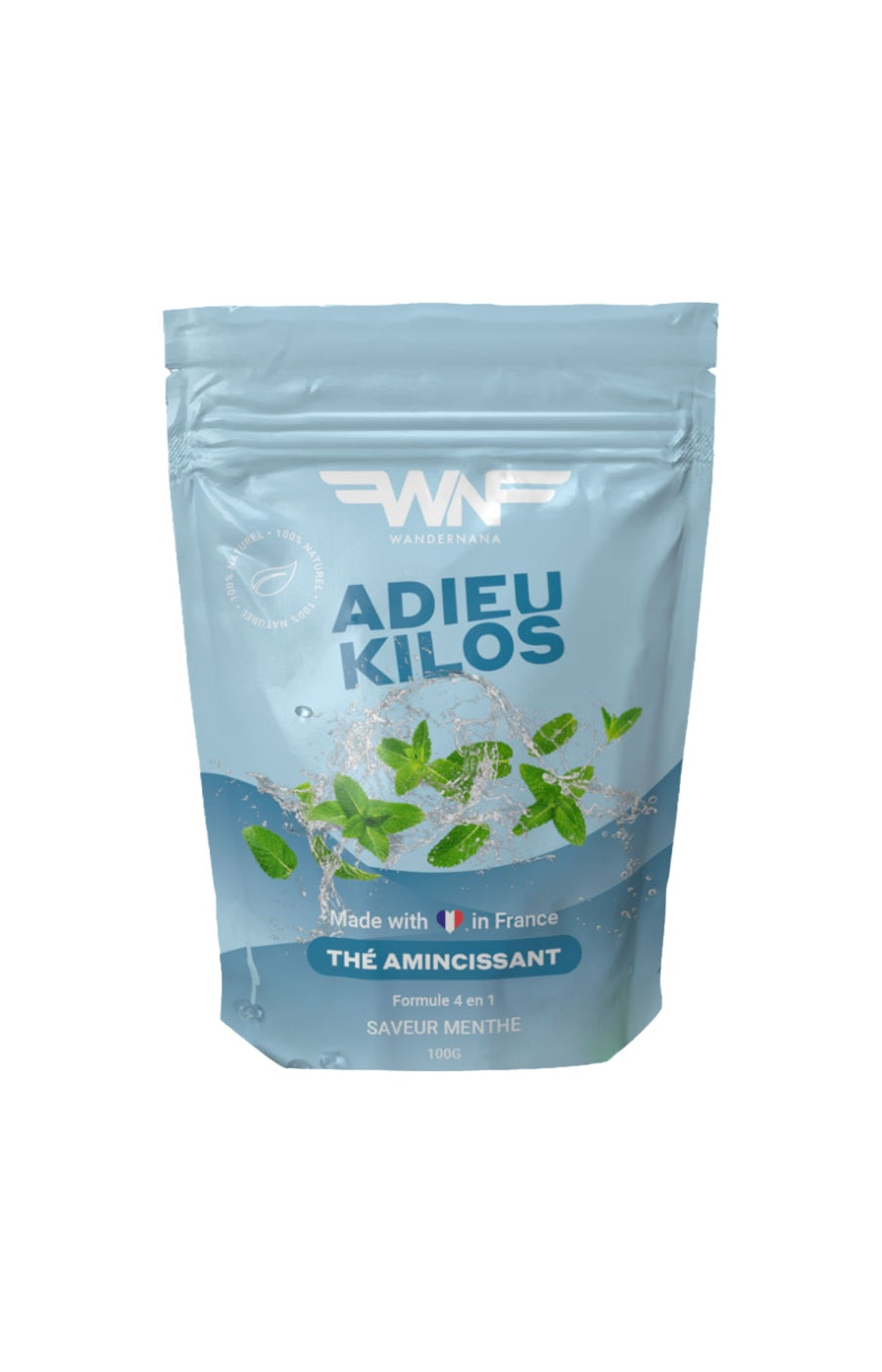 Cure minceur naturelle - Adieu kilos - Menthe - 100 g