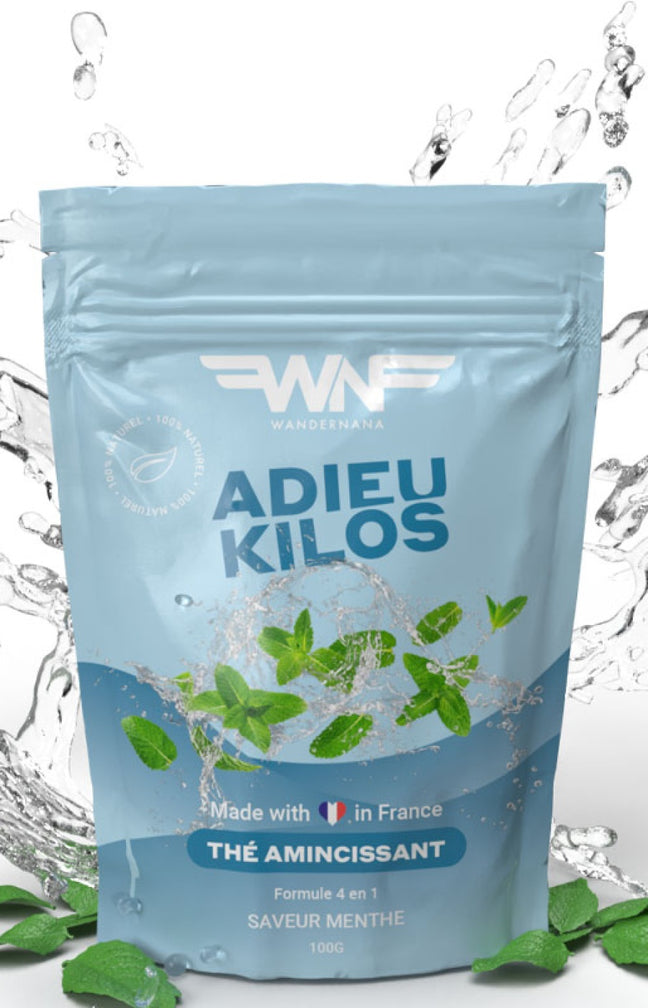 Cure minceur naturelle - Adieu kilos - Menthe - 100 g