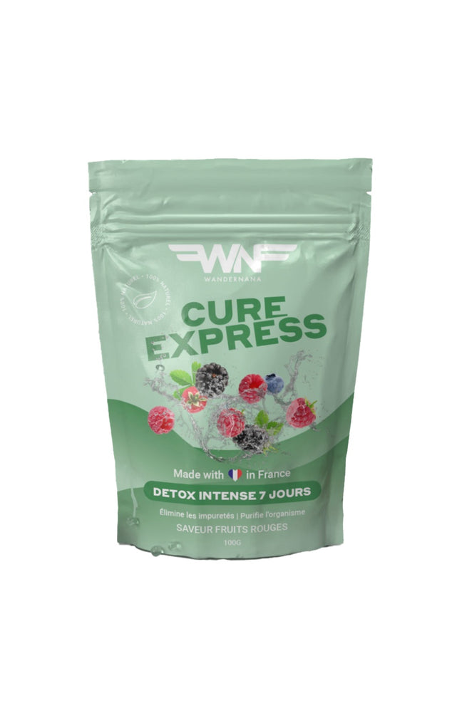 Cure detox naturelle - Express 7 - Fruits rouges - 100 g