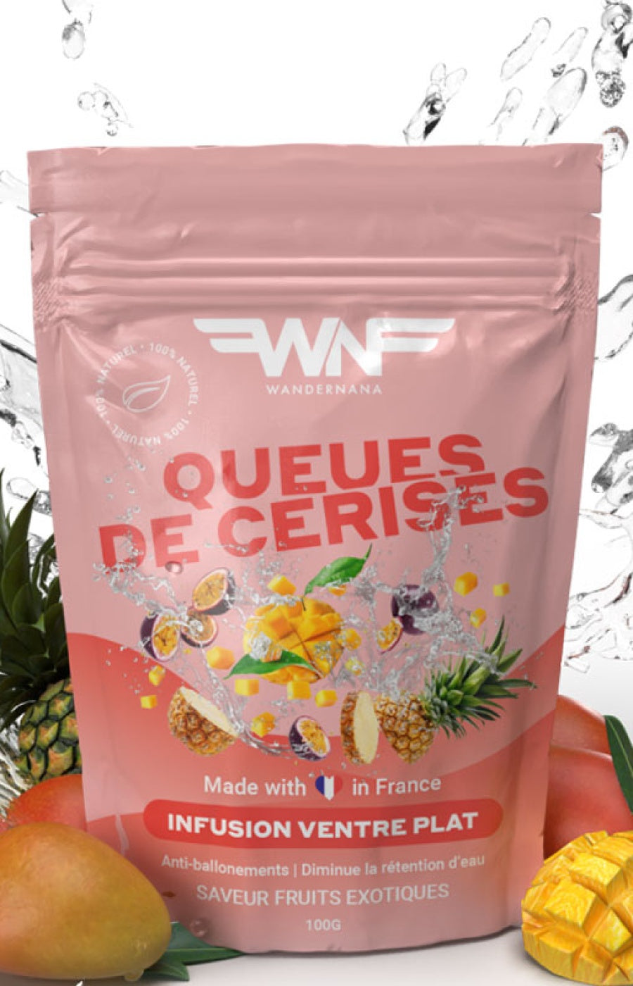Cure drainante - Queues de cerises naturelle - Exotique - 100 g