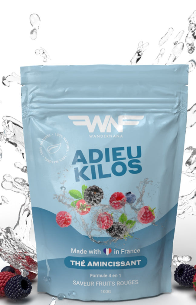 Cure minceur naturelle - Adieu kilos - Fruits rouges - 100 g