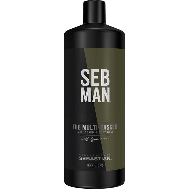 Gel nettoyant 3-en-1 - The Multi-Tasker - Corps cheveux & barbe - 1 L