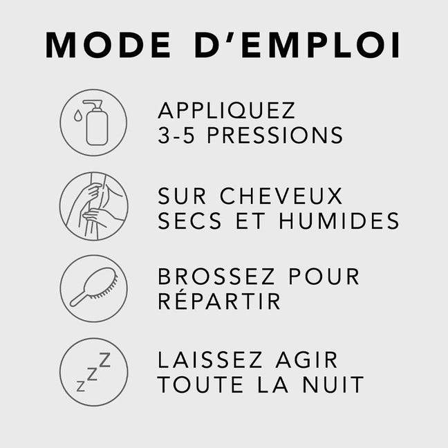 Sérum réparateur de nuit - Acide hyaluronique & niacinamide - Penetraitt - Cheveux secs & abîmés - 95 ml