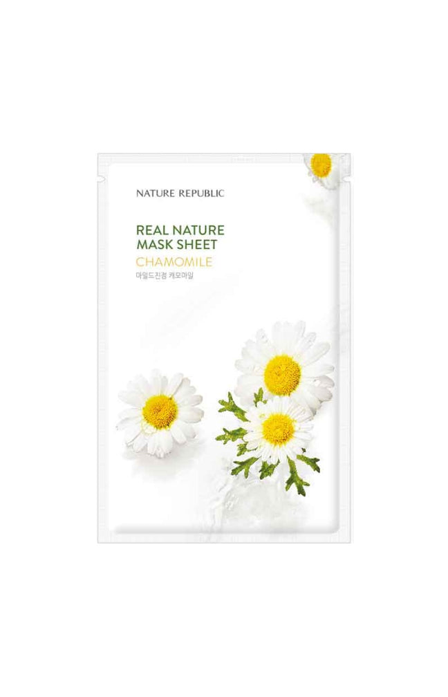 Masque en tissu hydratant - Camomille - Visage - 1 unité
