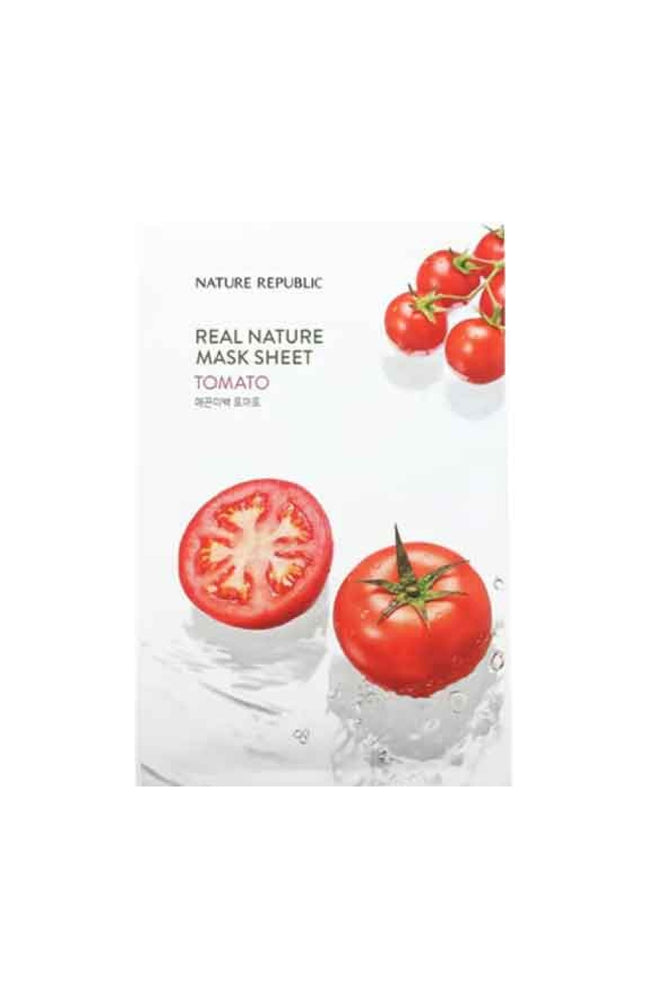 Masque en tissu hydratant - Tomate - Visage - 1 unité