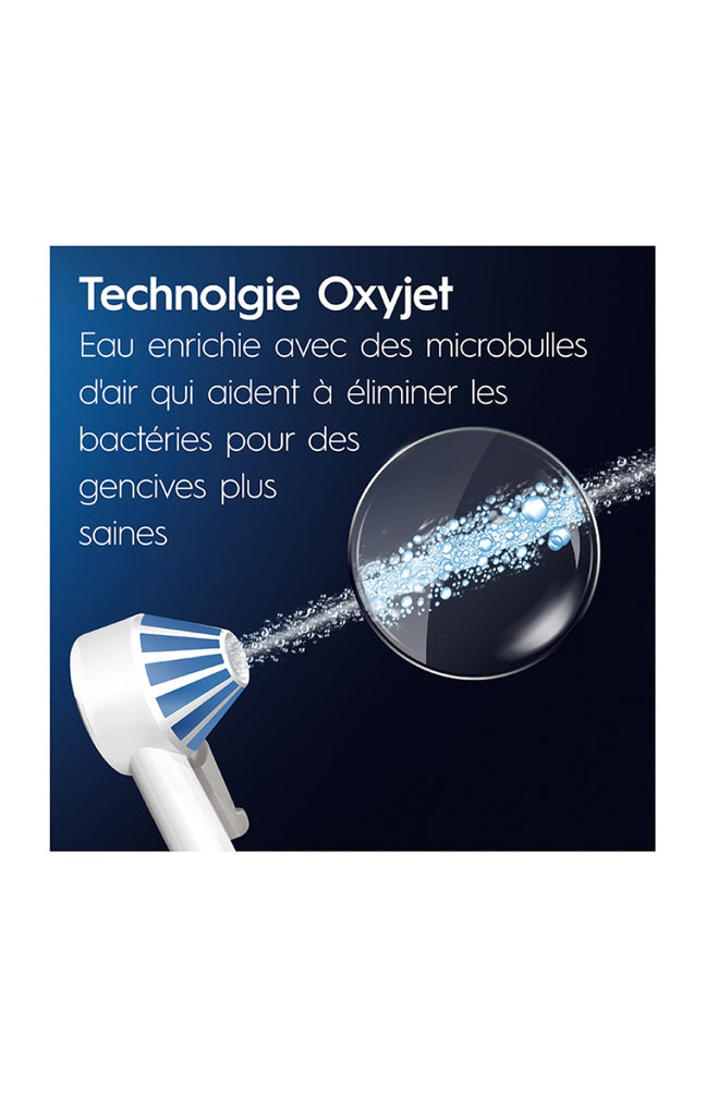 Coffret Oxyjet & brosse a dents électrique - IO6 Series - Blanc