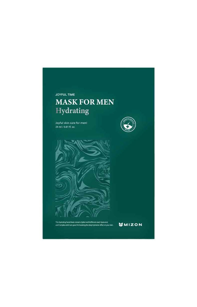 Masque en tissu hydratant - Acide hyaluronique - Visage - Homme - 1 unité