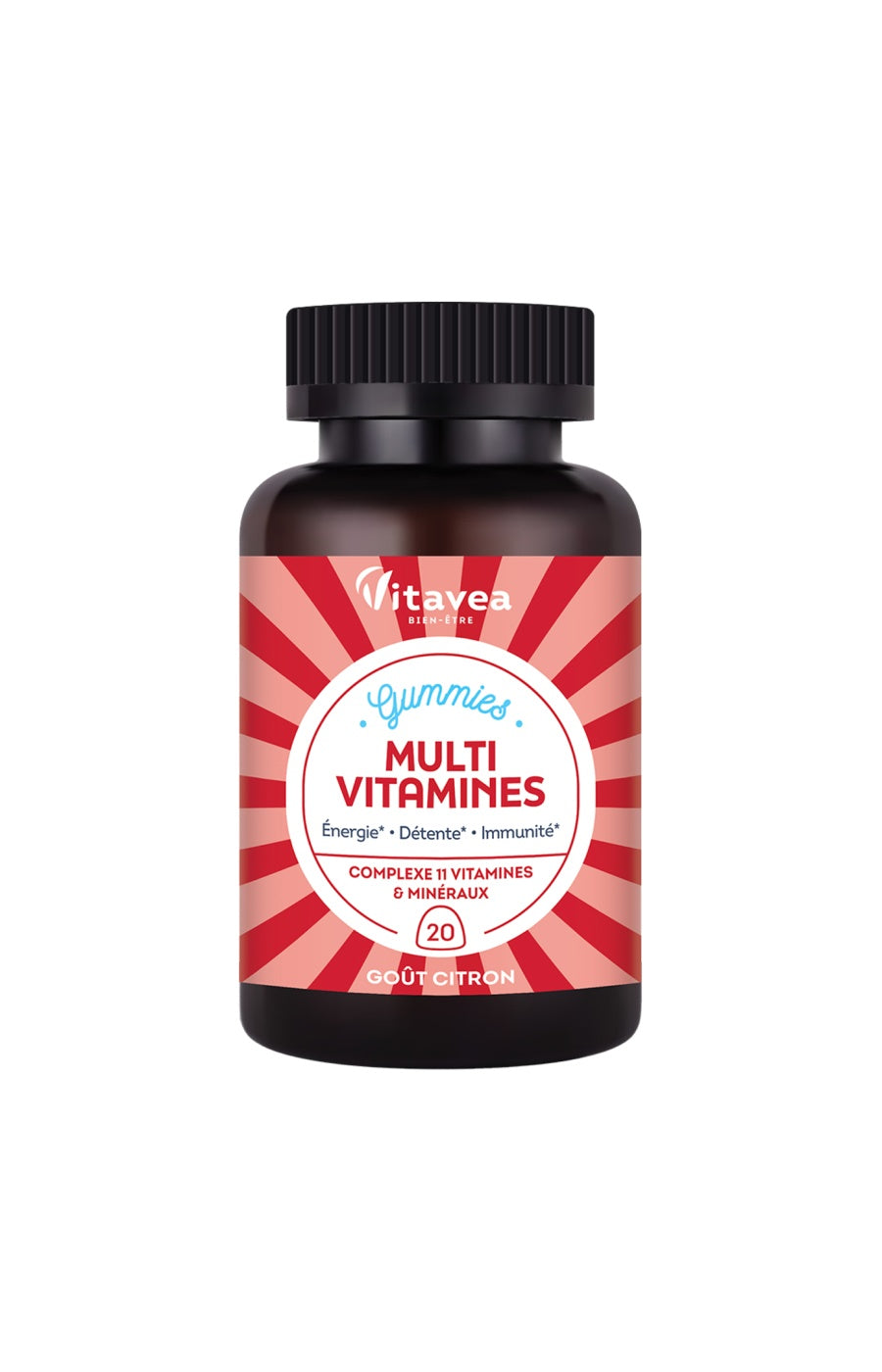 Cure vitamines - Multi'Vit - Citron - 20 jours