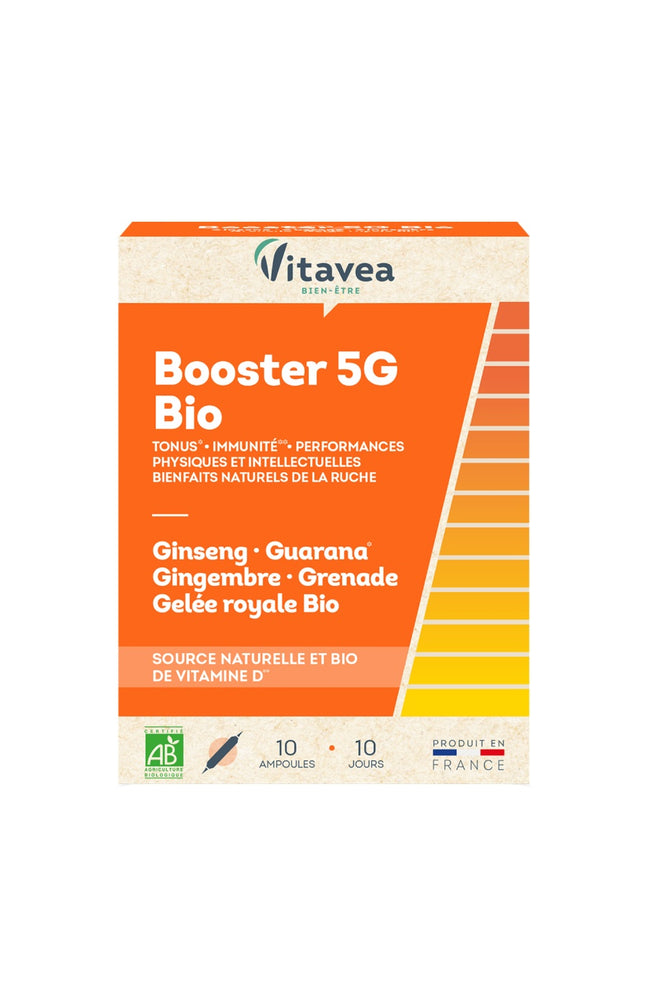 Cure tonus & immunité bio - Booster 5G - 10 jours