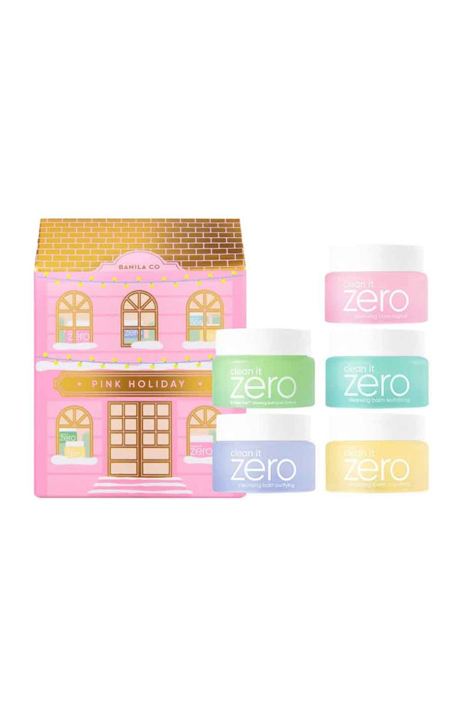 Coffret de 5 baumes nettoyants - Pink Wonderland - Visage - 5 x 7 ml