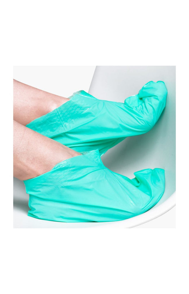 Masque pour les pieds adoucissant & lissant - Huile de graines de chanvre - 10 paires