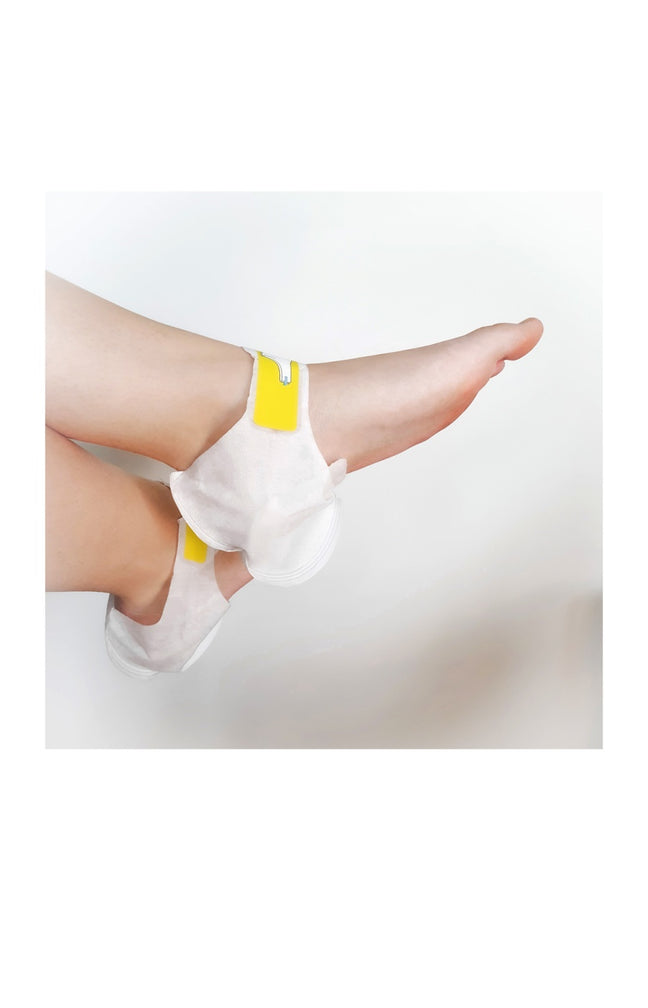 Masque pour les talons exfoliant & apaisant - Menthe poivrée & citron vert - 10 paires