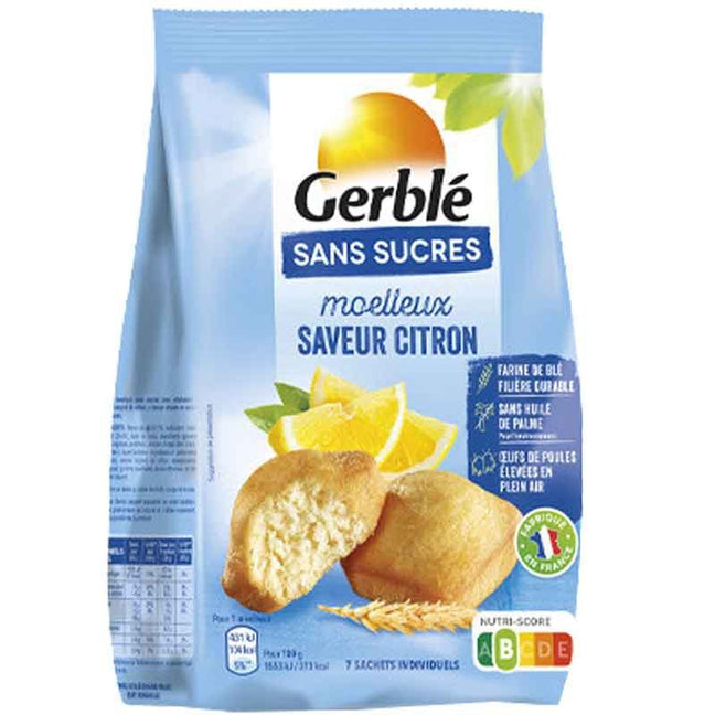 Moelleux saveur citron - 7 sachets