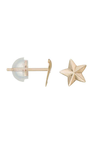 Boucles d'oreilles Belle étoile - Or Jaune 375/1000 - Enfant