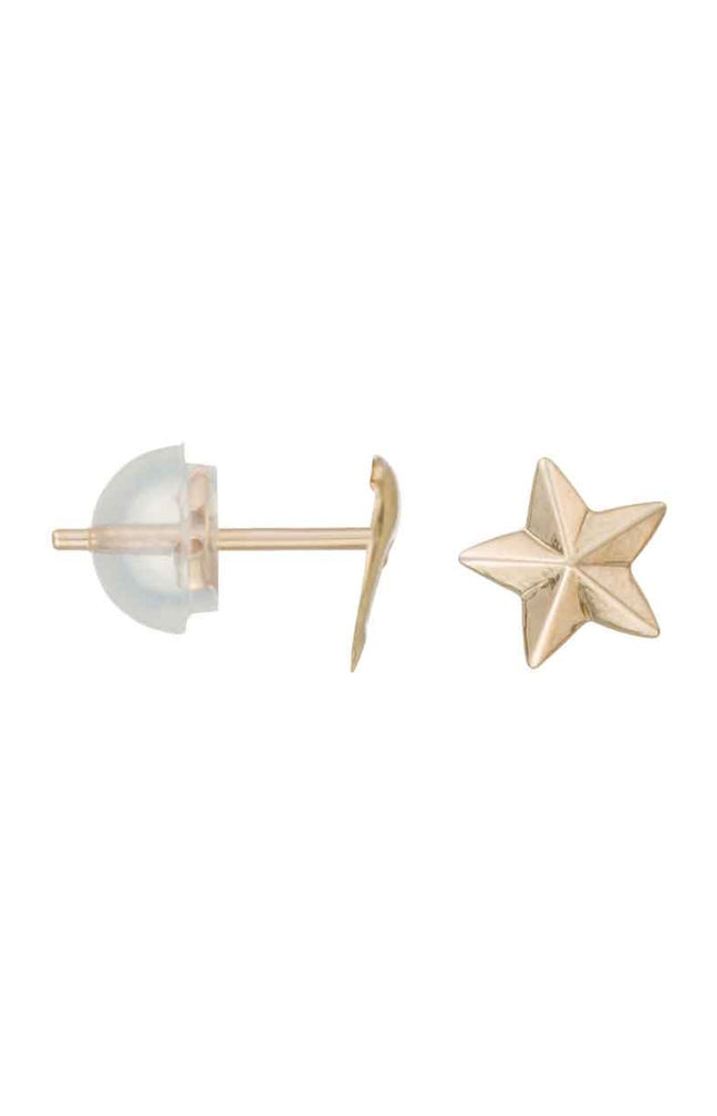 Boucles d'oreilles Belle étoile - Or Jaune 375/1000 - Enfant
