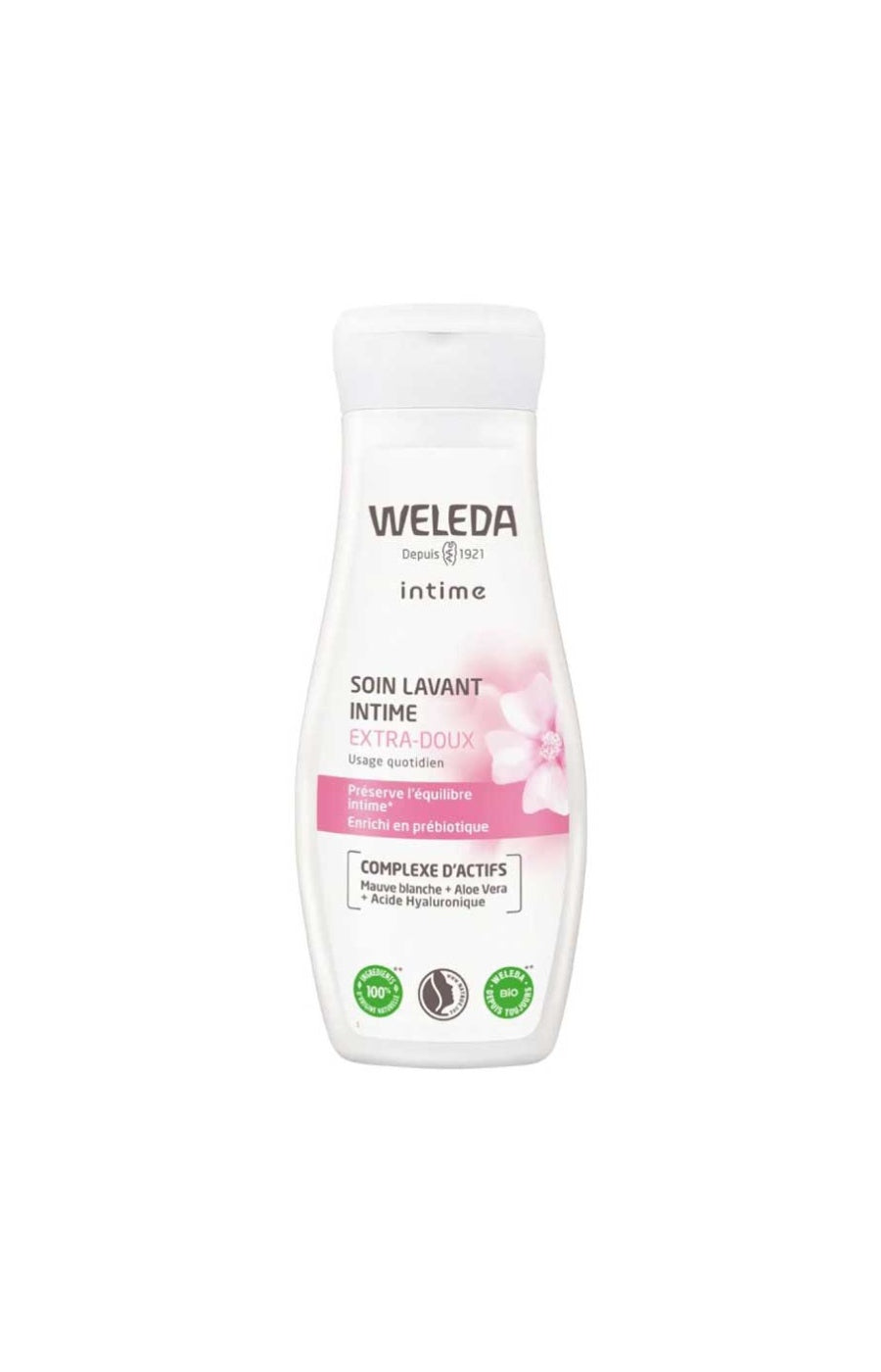 Soin lavant intime extra-doux - Acide hyaluronique & aloe vera - 200 ml
