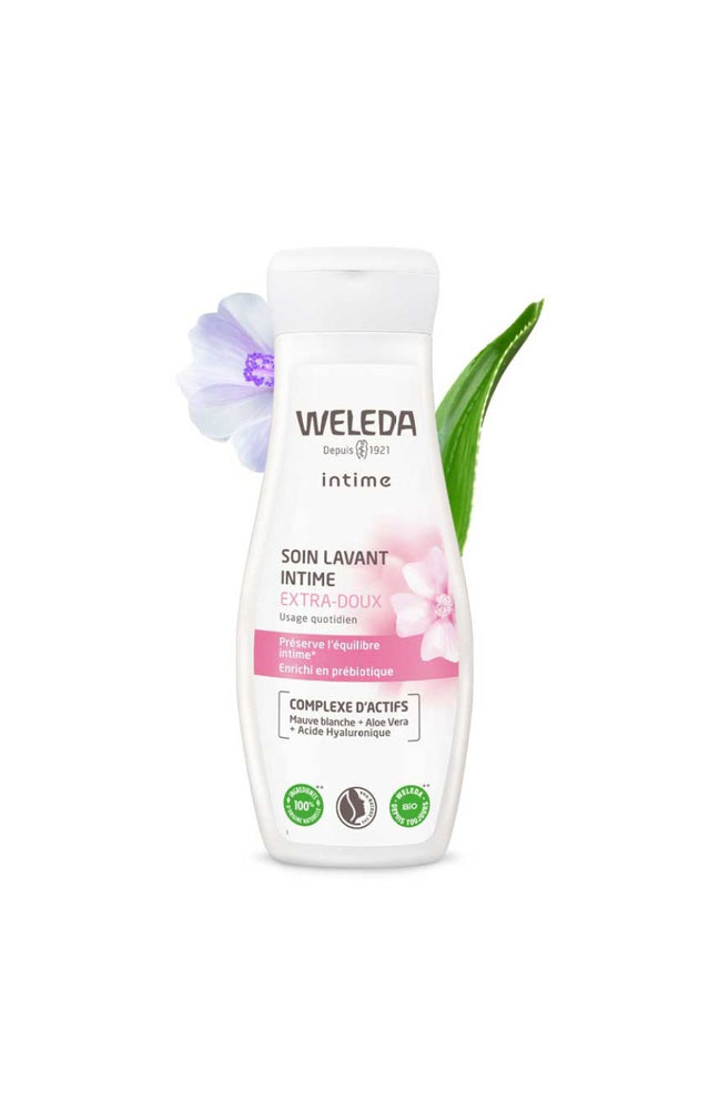Soin lavant intime extra-doux - Acide hyaluronique & aloe vera - 200 ml
