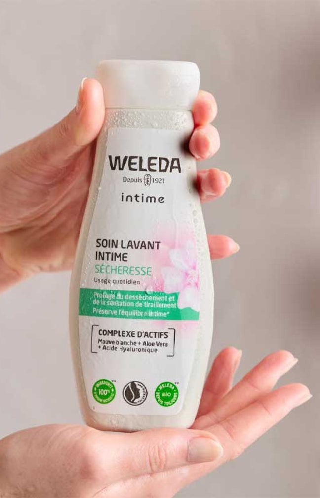 Soin lavant intime sécheresse - Acide hyaluronique, aloe vera & prébiotiques - 200 ml
