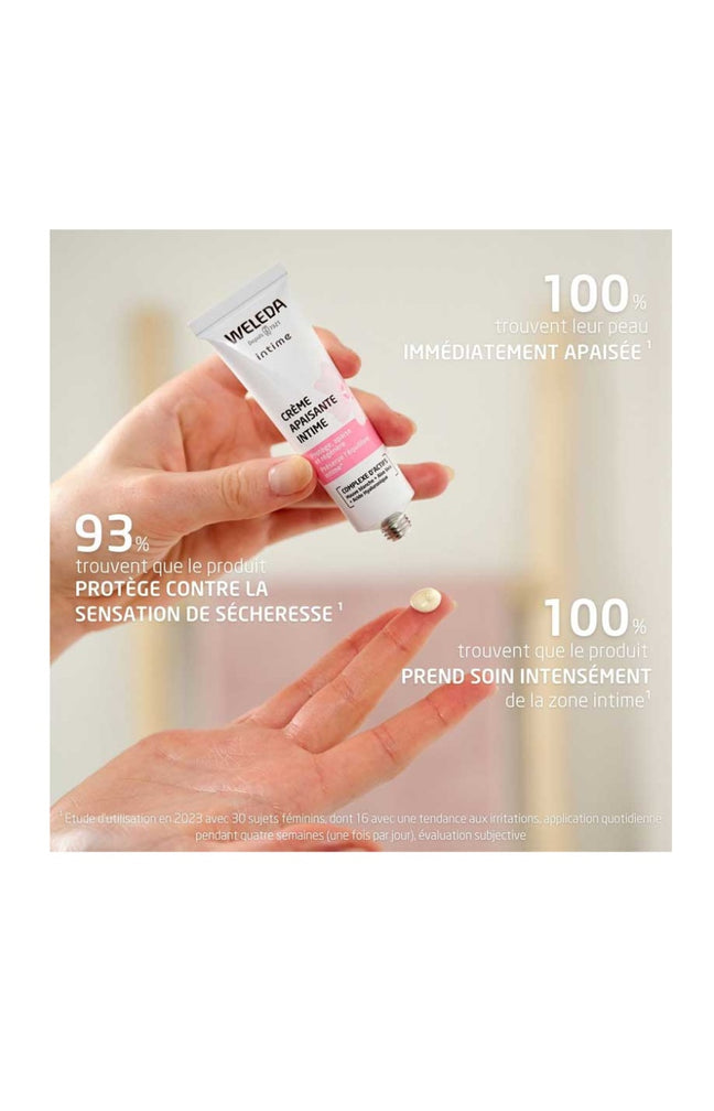 Crème apaisante intime - Acide hyaluronique & aloe vera - 30 ml