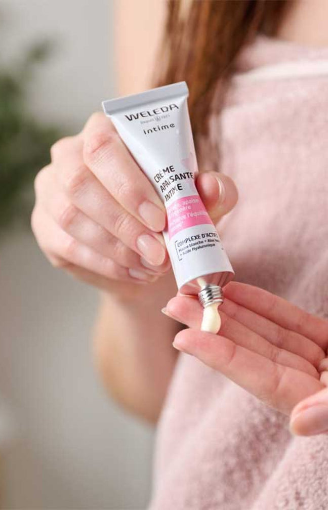 Crème apaisante intime - Acide hyaluronique & aloe vera - 30 ml
