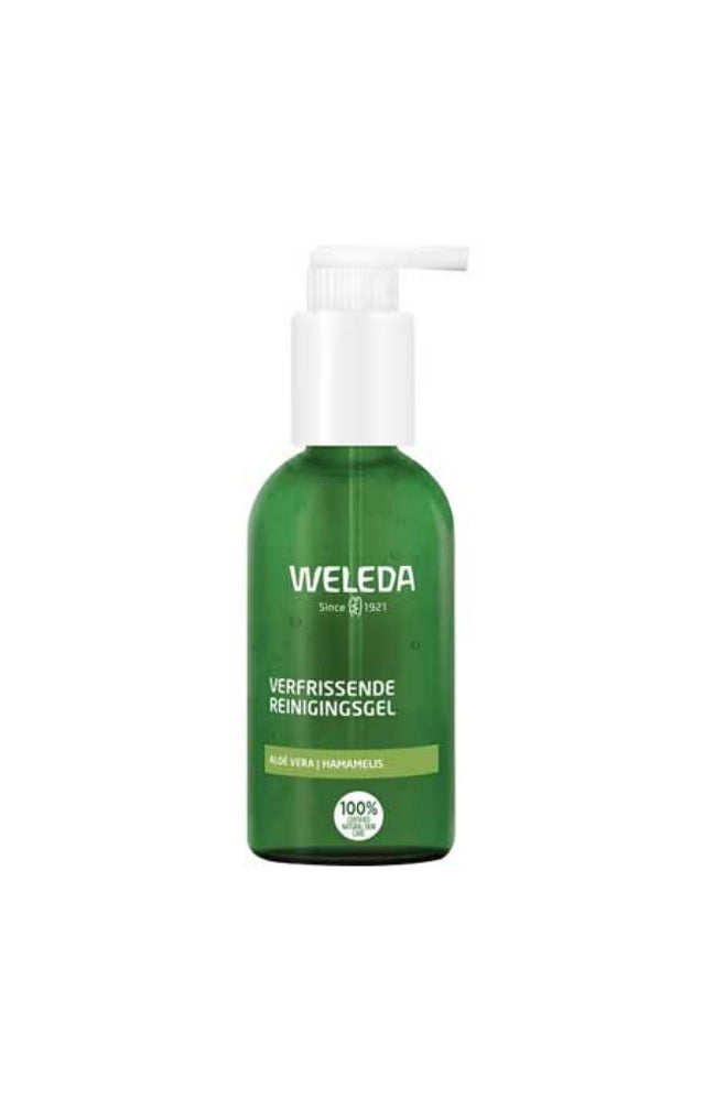 Gel nettoyant rafraîchissant - Aloe vera - Peaux normales à mixtes