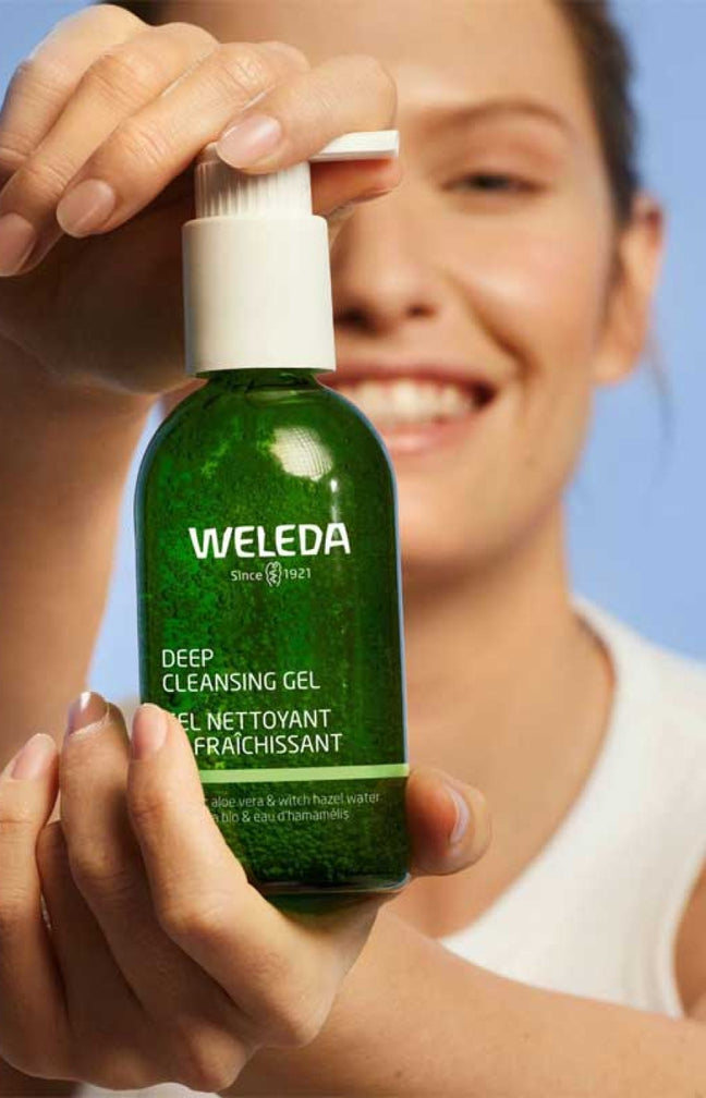 Gel nettoyant rafraîchissant - Aloe vera - Peaux normales à mixtes