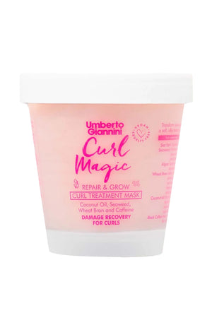 Masque réparateur - Algues, blé & caféine - Cheveux bouclés & abîmés - 210 g