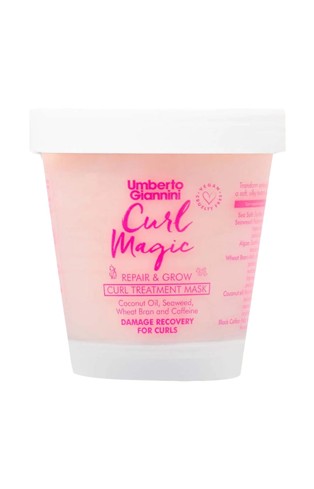 Masque réparateur - Algues, blé & caféine - Cheveux bouclés & abîmés - 210 g
