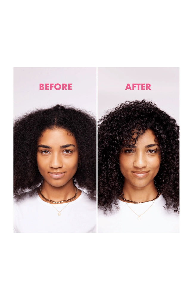 Mousse coiffante anti-frisottis - Cheveux ondulés à crépus - 200 ml