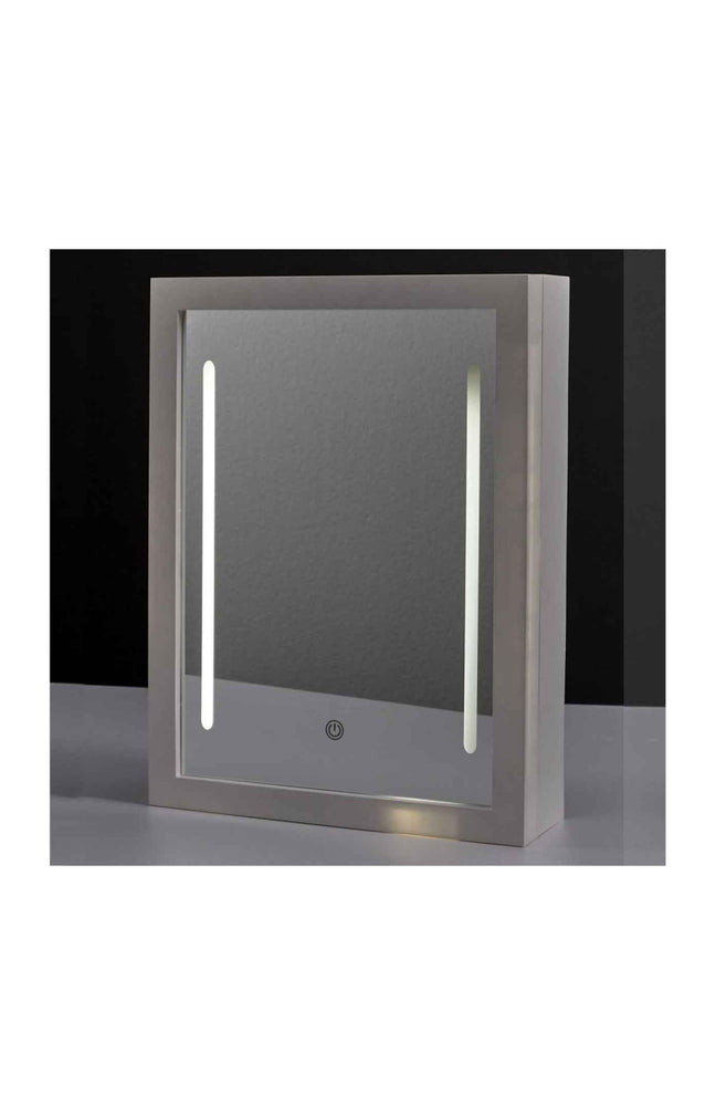 Miroir armoire LED - Blanc