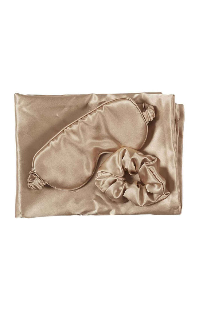 Coffret de nuit - Satin - 3 produits-Doré