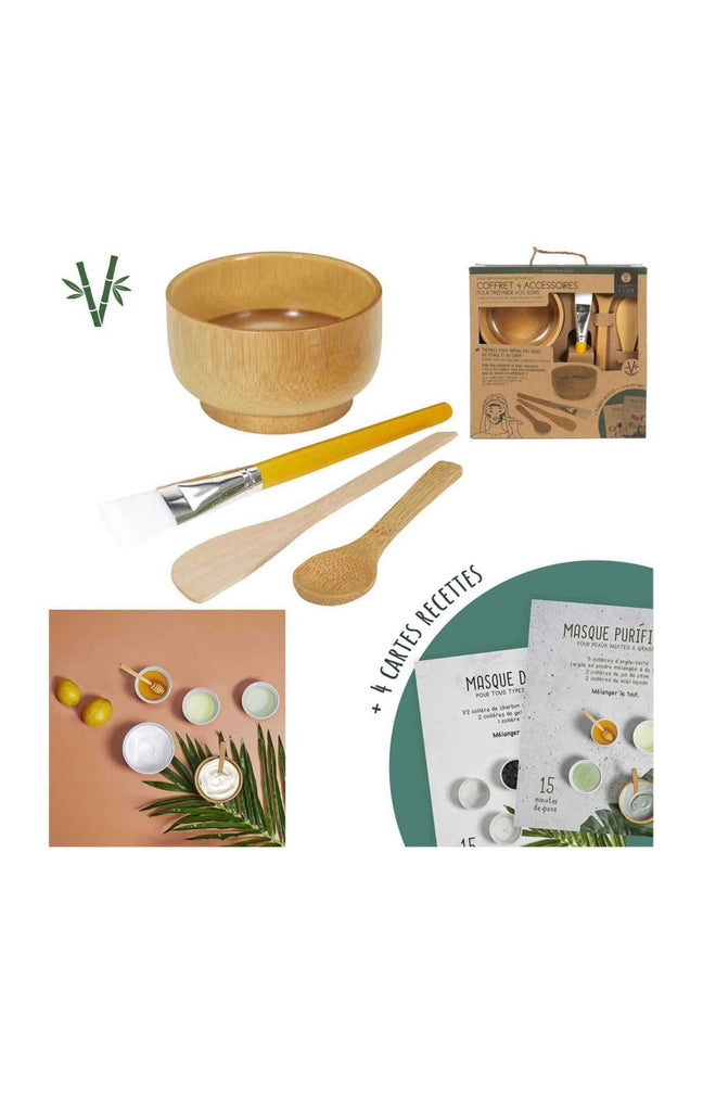 Kit de préparation masque & recettes - 5 produits