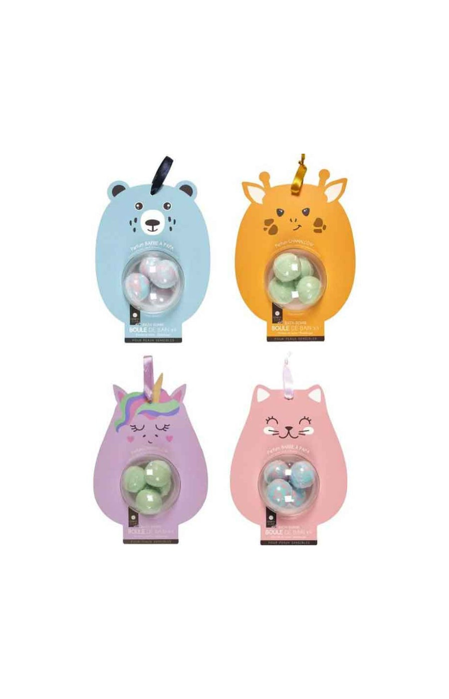 Boules de bain - Enfant - 4 produits