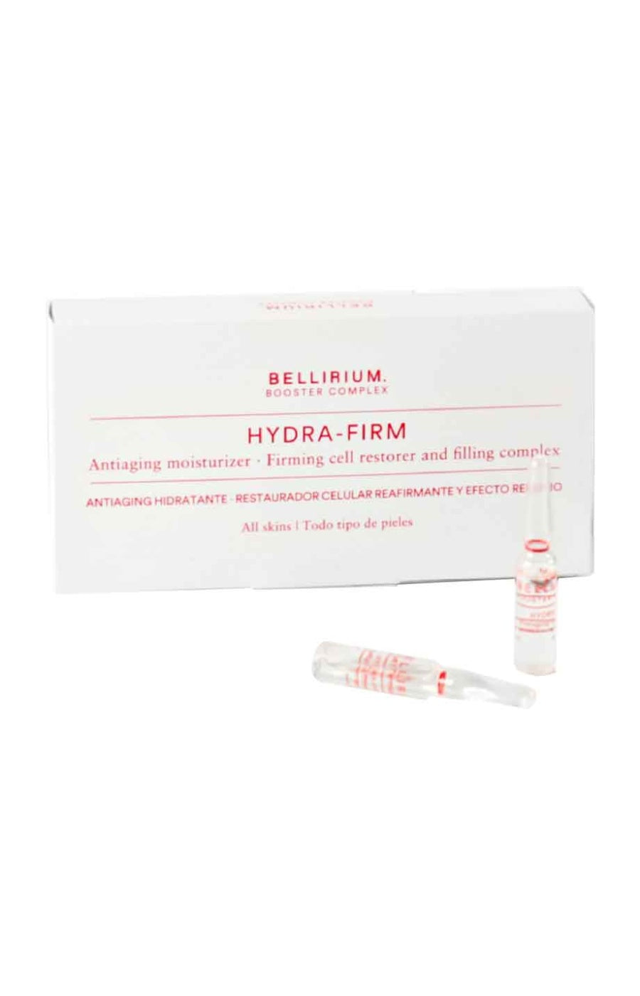 Traitement hydratant & raffermissant pour masque LED - Acide hyaluronique & collagène - Hydra Firm - 10 x 2 ml