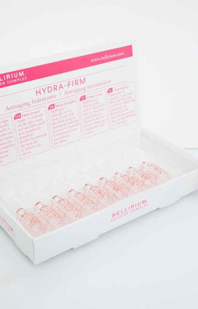 Traitement hydratant & raffermissant pour masque LED - Acide hyaluronique & collagène - Hydra Firm - 10 x 2 ml