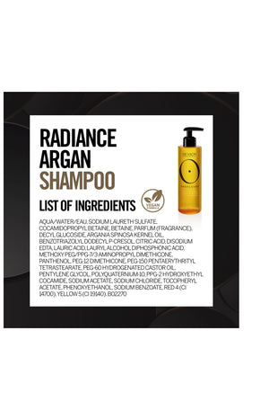 Shampoing à l'huile d'argan - Orofluido - Tous types de cheveux