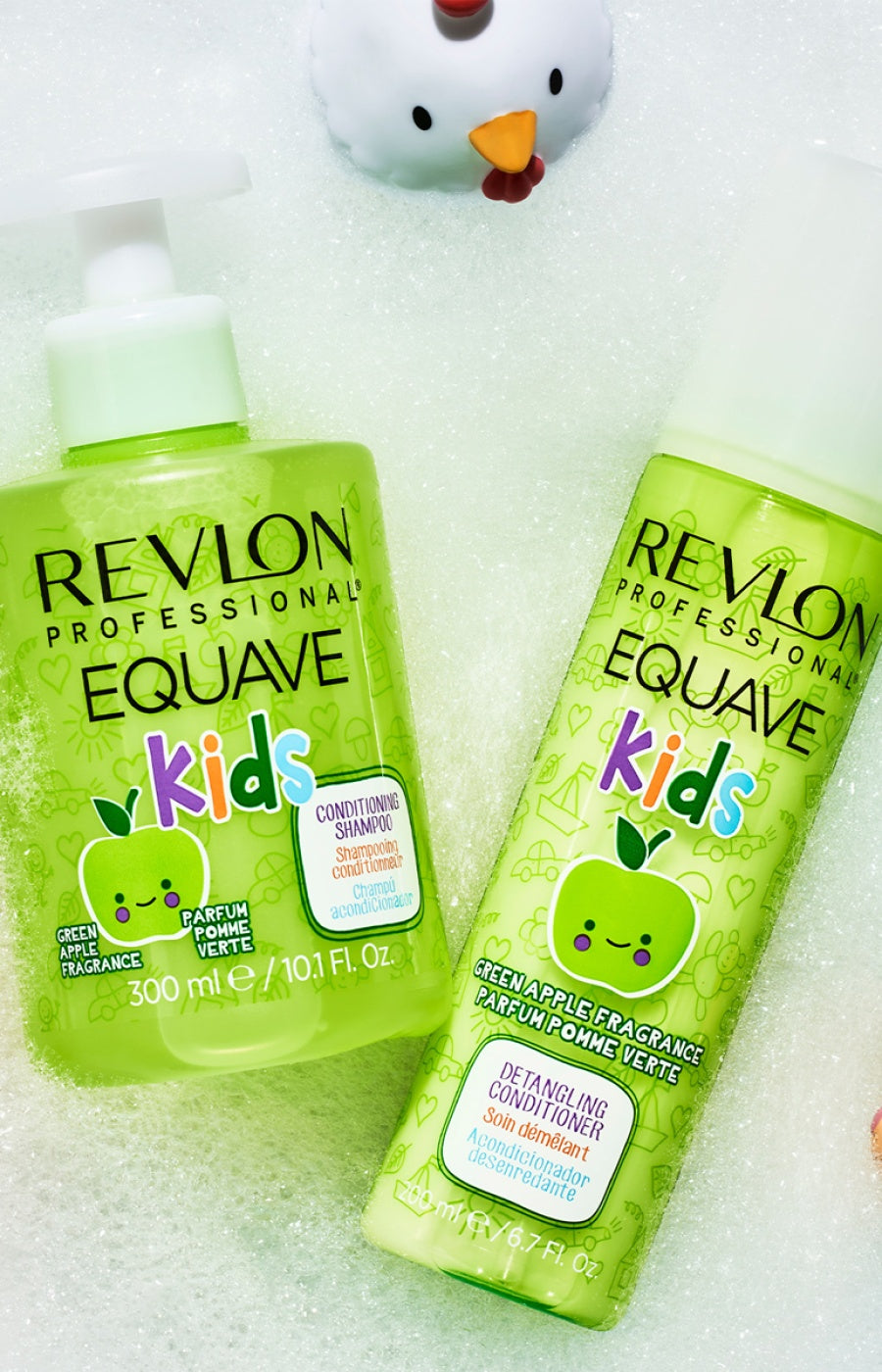 Shampoing démêlant & hydratant hypoallergénique - Equave - Pomme - Enfants - 300 ml