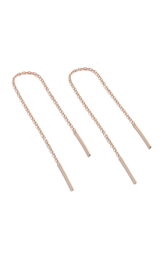Boucles d'oreilles - Argent 925/000 plaqué or rose