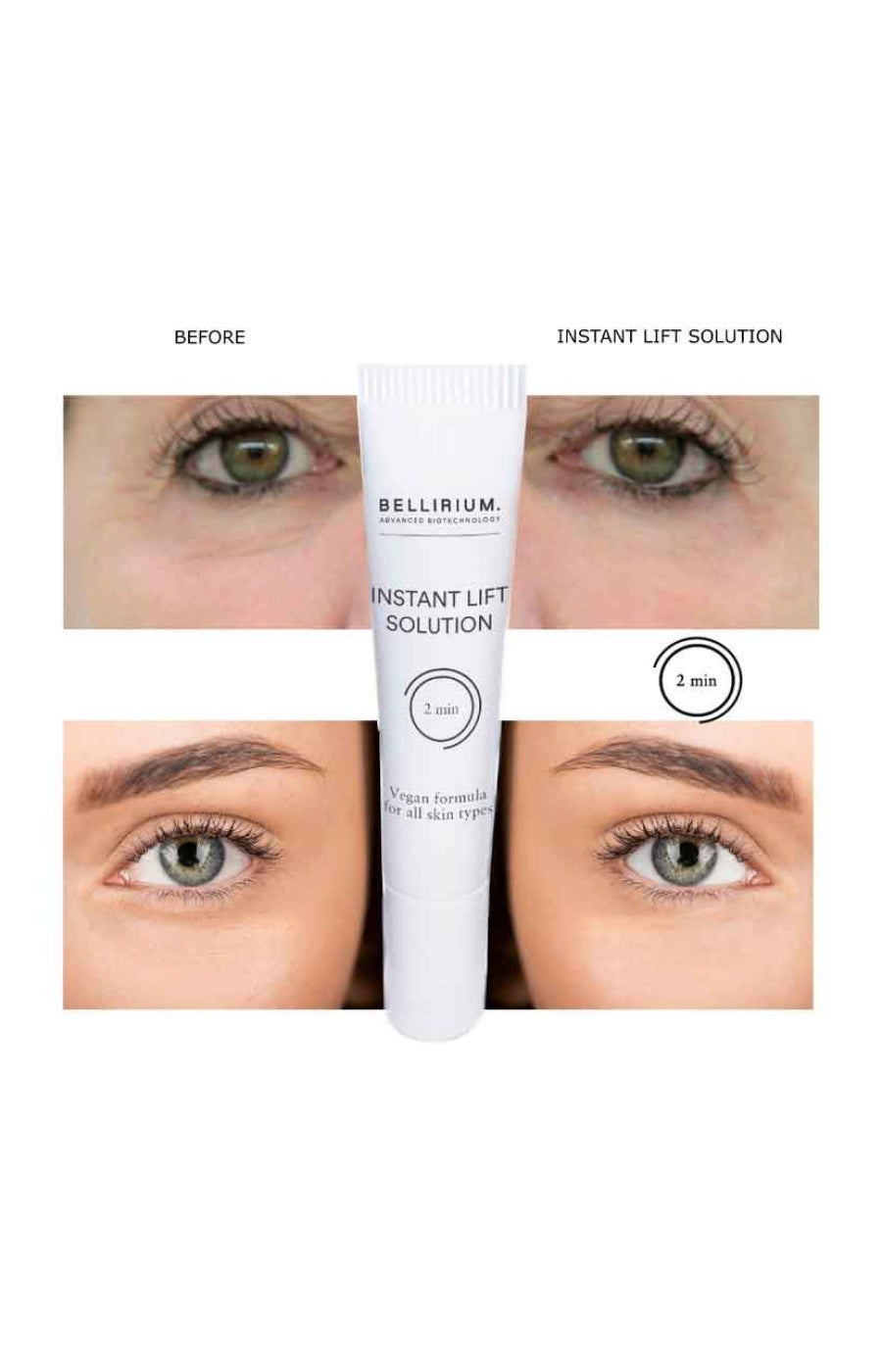 Soin contour des yeux anti-rides instantané - Instant lift solution - 15 ml