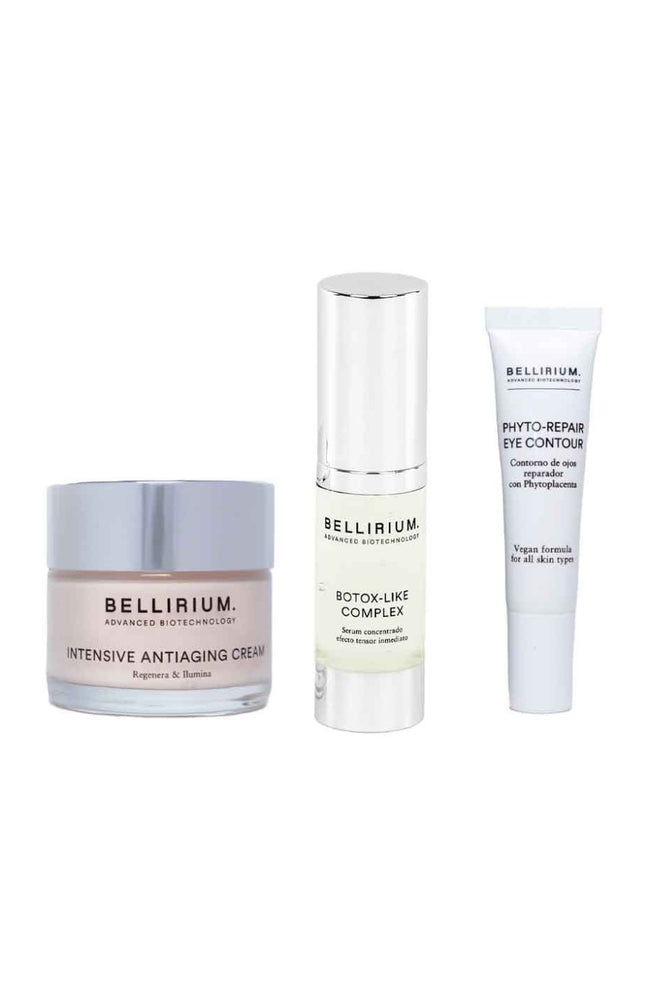 Routine effet tenseur & anti-âge intense - Acide hyaluronique & acide aminé - Visage & yeux - 3 produits