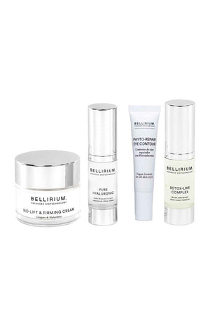 Routine anti-âge complète - Acide hyaluronique & acide aminé - Visage & yeux - 4 produits